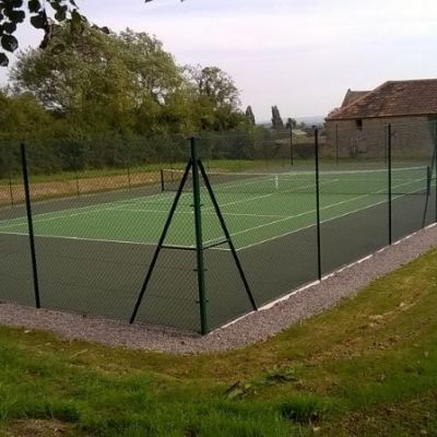 New Tennis Court Construction