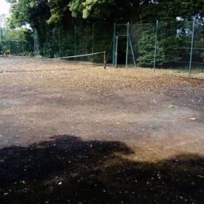 Tennis Court Moss Treatment